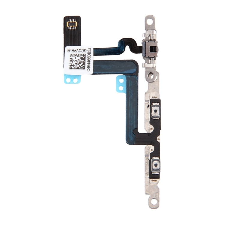 Volume Button & Mute Switch Flex Cable with Brackets for iPhone 6 Plus - iPhone 6/6 Plus Parts by buy2fix | Online Shopping UK | buy2fix
