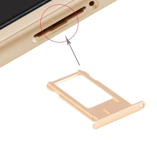 Card Tray for iPhone 6 Plus(Gold) - iPhone 6/6 Plus Parts by buy2fix | Online Shopping UK | buy2fix