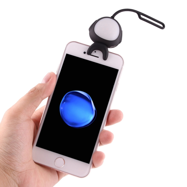 For Smart Phone Self Light with Hook, For iPhone, Galaxy, Huawei, Xiaomi, LG, HTC and Other Smart Phones(Black) - Selfie Light by buy2fix | Online Shopping UK | buy2fix