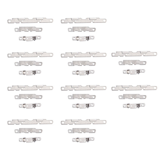 10 Sets für iPhone 6 Plus Ein/Aus-Taste/Lautstärketaste/Vibrationstasten-Halteklammer-Set
