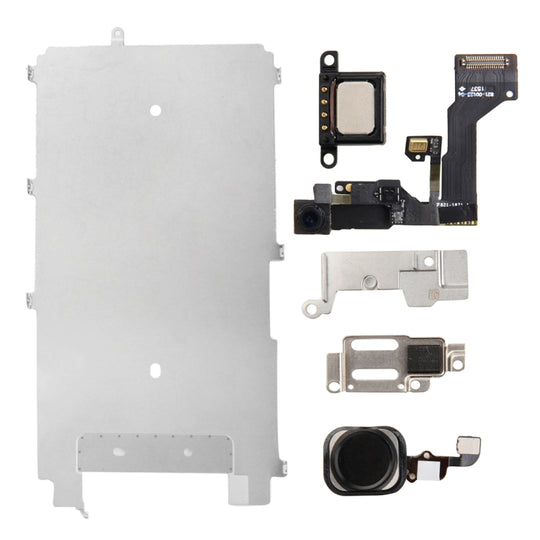 6 in 1 für iPhone 6s LCD-Reparaturzubehör-Teileset (Schwarz)