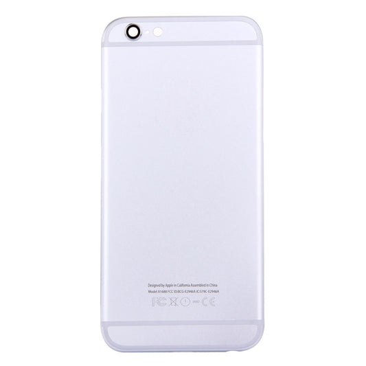 5 in 1 for iPhone 6s (Back Cover + Card Tray + Volume Control Key + Power Button + Mute Switch Vibrator Key) Full Assembly Housing Cover(Silver) - iPhone 6S/6S Plus Parts by buy2fix | Online Shopping UK | buy2fix