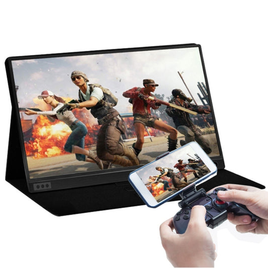 15.6 inch 1080P 178 Degree Wide Angle HD Portable Display Device for Desktop Computer / Game Console / Simultaneous Screen / PS4 / PS3 / XBox, with Mini HDMI & Micro USB & 2 USB-C / Type-C Interfaces - 15 inch Above by buy2fix | Online Shopping UK | buy2fix