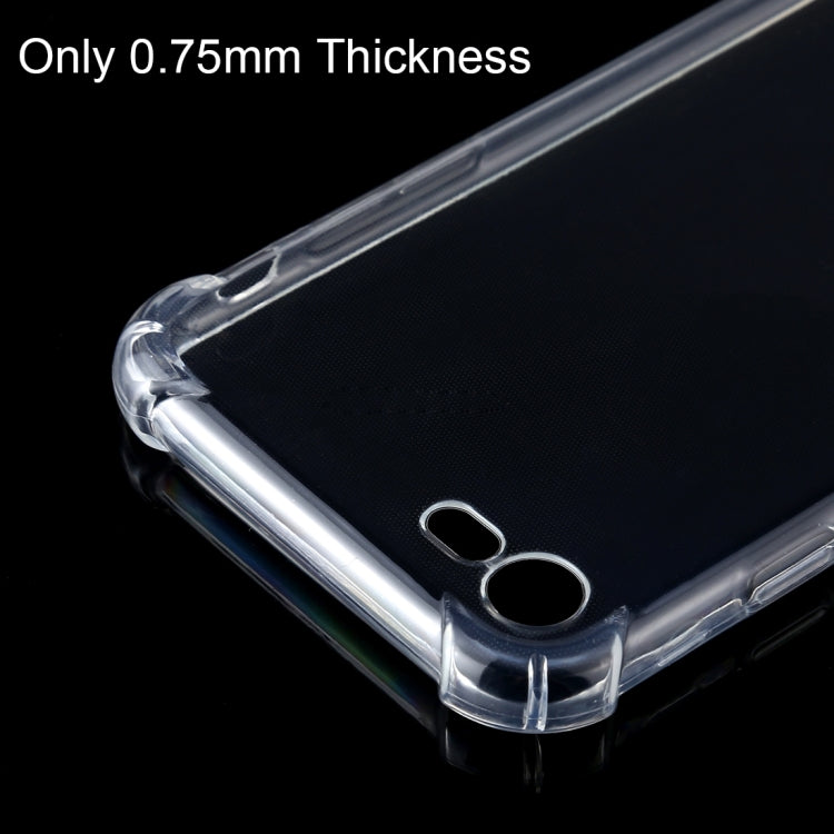 For  iPhone 8 & 7  Shock-resistant Cushion TPU Protective Case(Transparent) - More iPhone Cases by buy2fix | Online Shopping UK | buy2fix