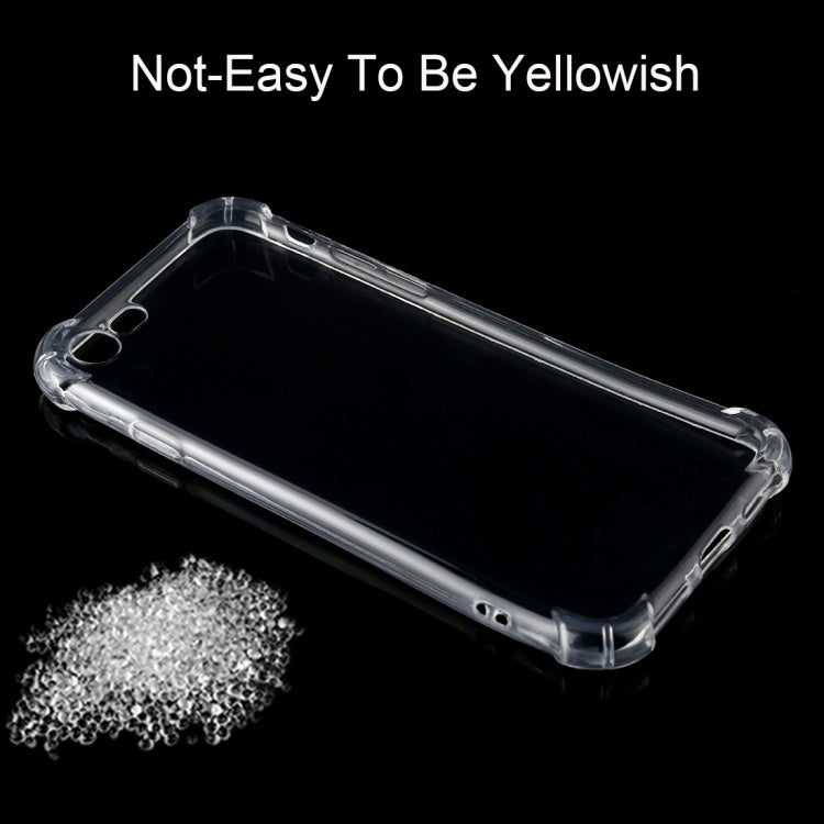For  iPhone 8 & 7  Shock-resistant Cushion TPU Protective Case(Transparent) - More iPhone Cases by buy2fix | Online Shopping UK | buy2fix