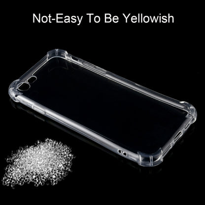 For  iPhone 8 & 7  Shock-resistant Cushion TPU Protective Case(Transparent) - More iPhone Cases by buy2fix | Online Shopping UK | buy2fix