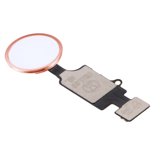 Home Button (5th gen) with Flex Cable for iPhone 8 Plus / 7 Plus / 8 / 7 (Rose Gold) - iPhone 8 Plus Parts by buy2fix | Online Shopping UK | buy2fix