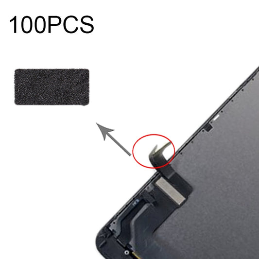 100 PCS LCD Display Flex Cable Cotton Pads for iPhone 7 - iPhone 7 Parts by buy2fix | Online Shopping UK | buy2fix