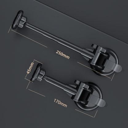 Universal Magnetic Retractable Rotating Car Mobile Phone Holder by buy2fix