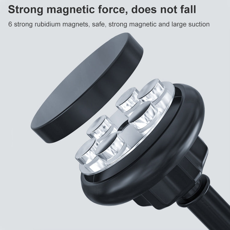 Universal Magnetic Retractable Rotating Car Mobile Phone Holder by buy2fix