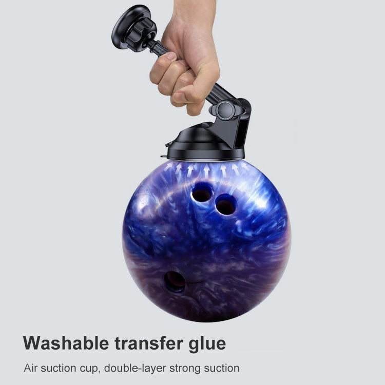 Universal Magnetic Retractable Rotating Car Mobile Phone Holder by buy2fix