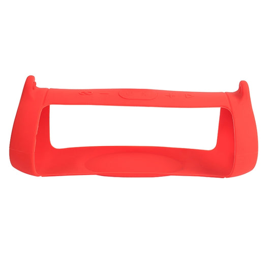 Speaker Portable Silicone Protective Cover with Shoulder Strap & Carabiner For JBL Charge 5(Red) - Protective Case by buy2fix | Online Shopping UK | buy2fix