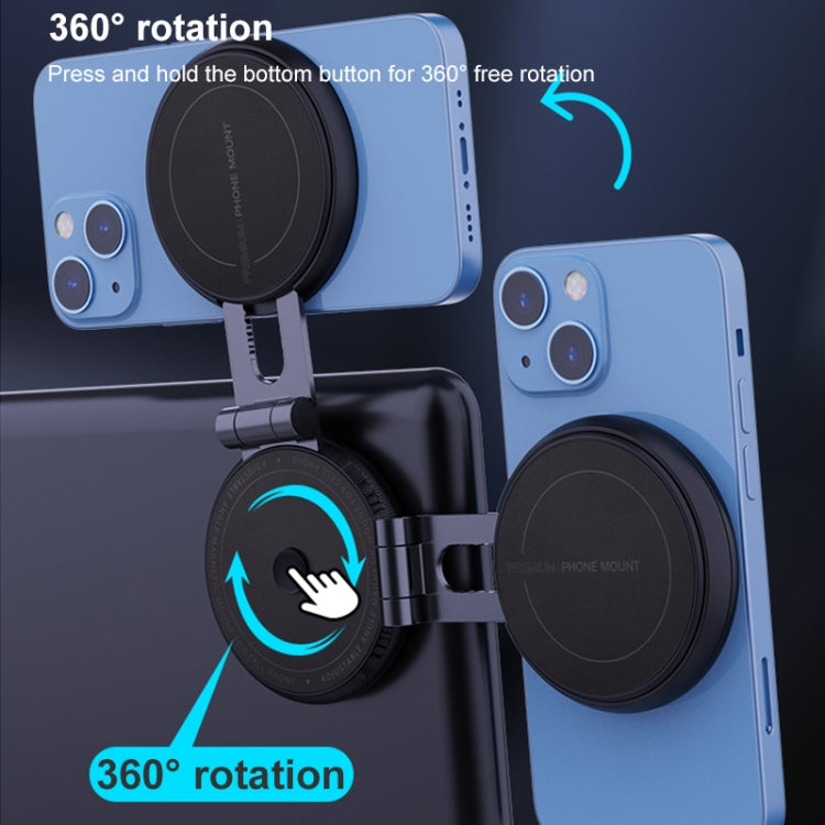 R-JUST HZ19 Car Mobile Phone Magnetic Bracket (Black) - Universal Car Holders by R-JUST | Online Shopping UK | buy2fix