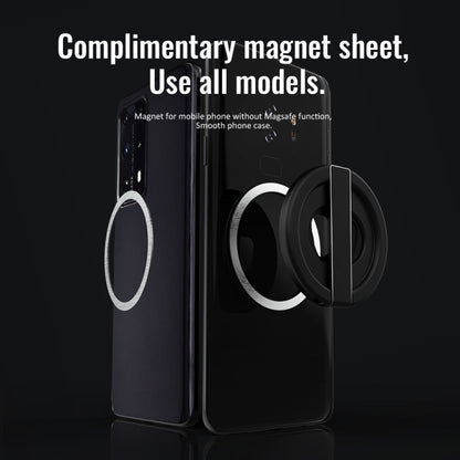 R-JUST SJ20-1 Aluminum Alloy Magnetic Bottle Opener Cellphone Holder With No Trace Sticker (Silver) - Hand-Sticking Bracket by R-JUST | Online Shopping UK | buy2fix