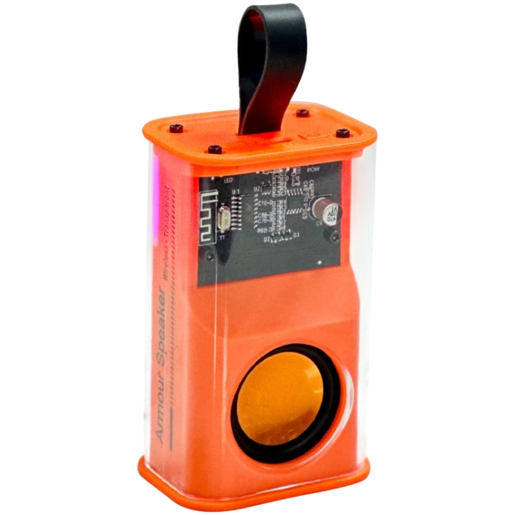 5W Portable Bullet TWS Wireless Bluetooth Speaker (Orange) by buy2fix