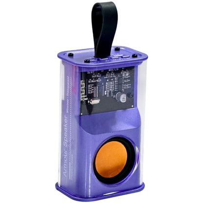 5W Portable Bullet TWS Wireless Bluetooth Speaker (Purple) by buy2fix