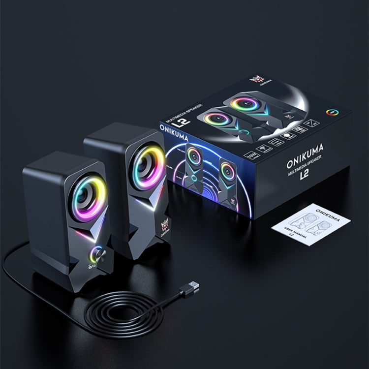 L2 Outdoor Portable RGB Light USB Bluetooth Wireless Speaker -  by buy2fix | Online Shopping UK | buy2fix