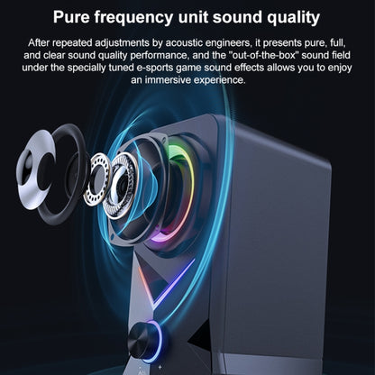 L2 Outdoor Portable RGB Light USB Bluetooth Wireless Speaker -  by buy2fix | Online Shopping UK | buy2fix