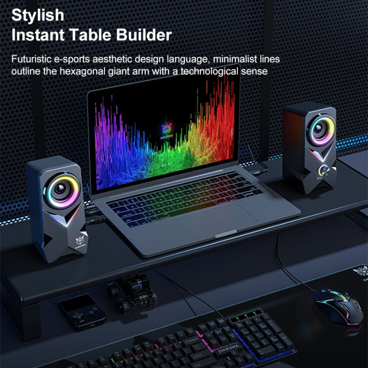 L2 Outdoor Portable RGB Light USB Bluetooth Wireless Speaker -  by buy2fix | Online Shopping UK | buy2fix