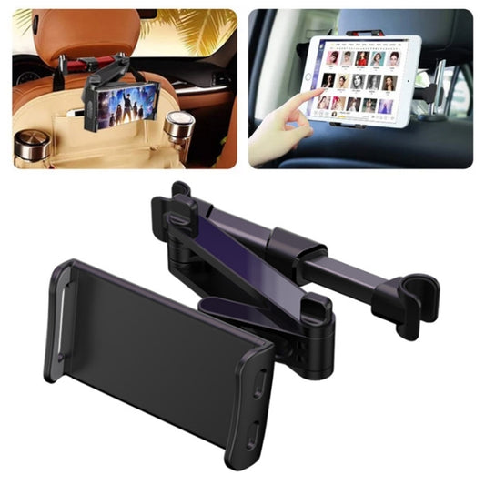 CHZ-06 Retractable Car Backrest Holder for 7-14 inch Mobile Phones / Tablets (Black) by buy2fix