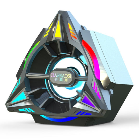 IT-02 Bluetooth 5.0 Mini Portable Computer RGB Wireless Bluetooth Speaker (Black) by buy2fix