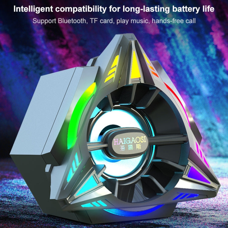 IT-02 Bluetooth 5.0 Mini Portable Computer RGB Wireless Bluetooth Speaker (Blue) by buy2fix