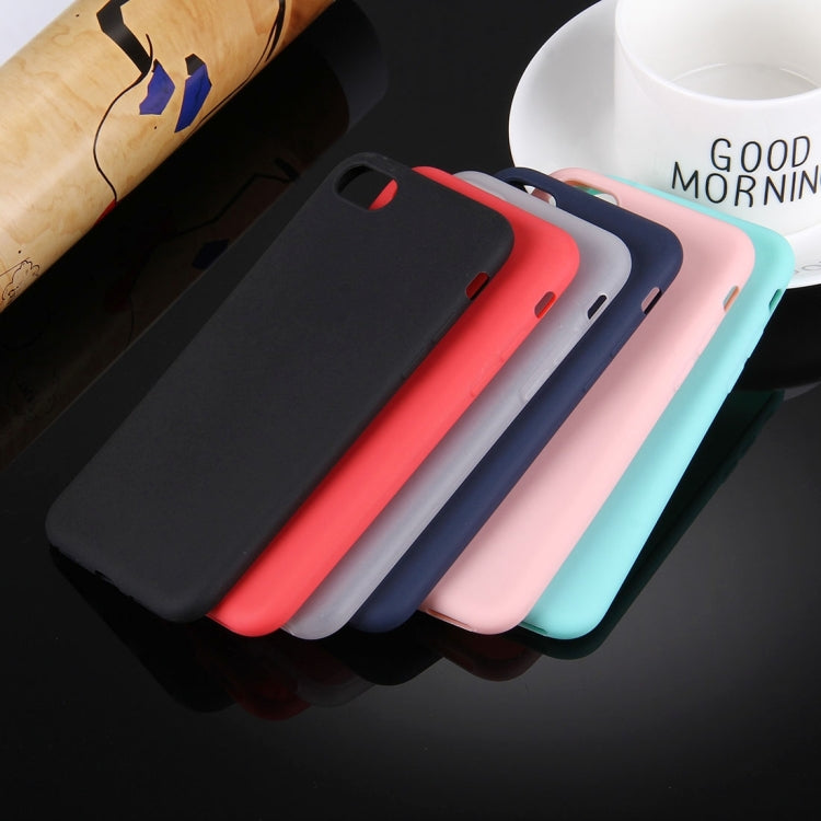 For  iPhone 8 & 7  Solid Color TPU Protective Case Without Round Hole(Pink) - More iPhone Cases by buy2fix | Online Shopping UK | buy2fix