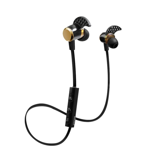 KIN-88 In-Ear Wire Control Bluetooth Earphone with Mic(Black) - Bluetooth Earphone by buy2fix | Online Shopping UK | buy2fix