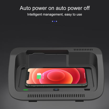 Car Fast Charging Wireless Charger for Toyota RAV4 / Veranda 2019-2021, Left Driving(Black) - DIY Modified Charger by buy2fix | Online Shopping UK | buy2fix