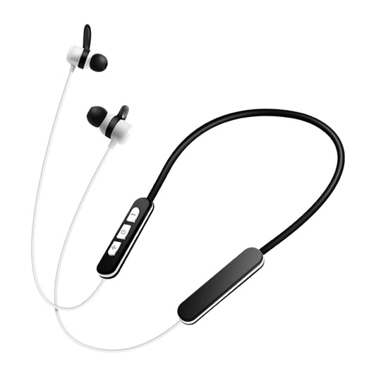 BT-KDK58 In-Ear Wire Control Sport Magnetic Suction Wireless Bluetooth Earphones with Mic, Support Handfree Call, For iPad, iPhone, Galaxy, Huawei, Xiaomi, LG, HTC and Other Smart Phones(White) - Neck-mounted Earphone by buy2fix | Online Shopping UK | buy2fix