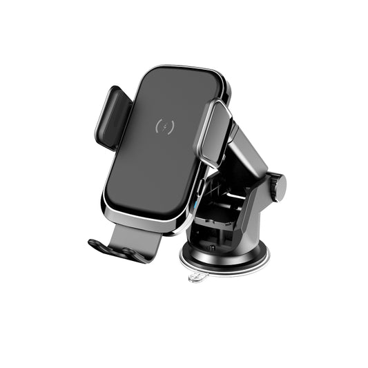 X7 Car Wireless Charging Mobile Phone Gravity Bracket Holder Suction Cup Bracket (Black) - Wireless Charger Holders by buy2fix | Online Shopping UK | buy2fix