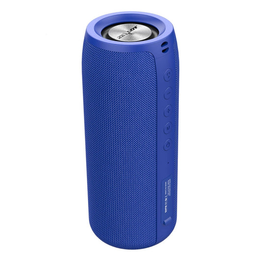 ZEALOT S51 Portable Stereo Bluetooth Speaker with Built-in Mic, Support Hands-Free Call & TF Card & AUX(Blue) - Desktop Speaker by ZEALOT | Online Shopping UK | buy2fix