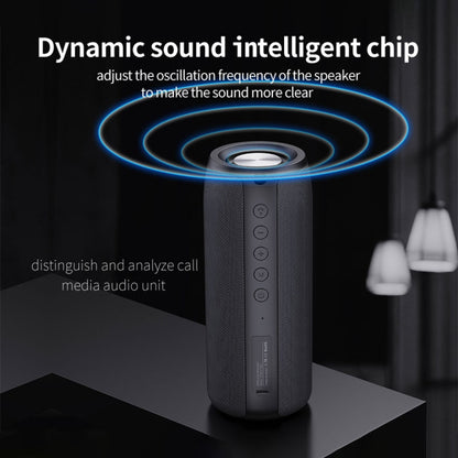 ZEALOT S51 Portable Stereo Bluetooth Speaker with Built-in Mic, Support Hands-Free Call & TF Card & AUX(Black) - Desktop Speaker by ZEALOT | Online Shopping UK | buy2fix