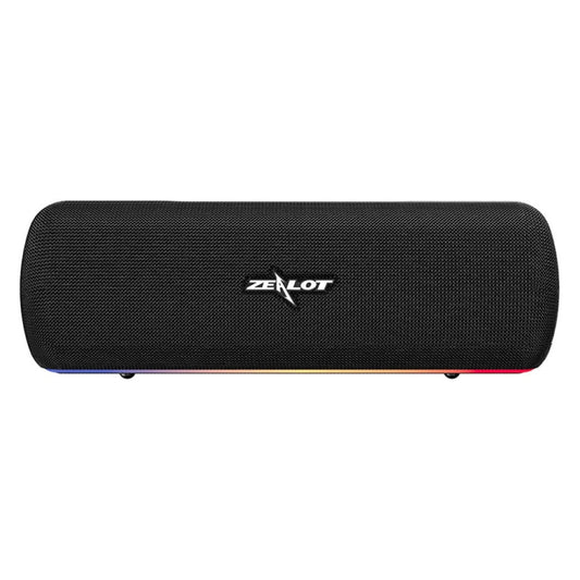 ZEALOT S55 Portable Stereo Bluetooth Speaker with Built-in Mic, Support Hands-Free Call & TF Card & AUX (Black) - Desktop Speaker by ZEALOT | Online Shopping UK | buy2fix