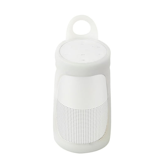 Portable Silica Gel Bluetooth Speaker Protective Case for BOSE Soundlink Revolve+ (White) - Protective Case by buy2fix | Online Shopping UK | buy2fix