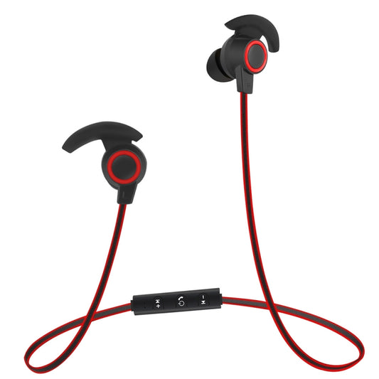 BTH-816 Wireless Bluetooth In-Ear Headphone Sports Headset with Mic, For iPhone, Galaxy, Huawei, Xiaomi, LG, HTC and Other Smart Phones, Bluetooth Distance: 10m(Red) - Sport Earphone by buy2fix | Online Shopping UK | buy2fix