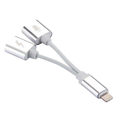 8 Pin Male to Female Charger + 8 Pin Female Audio Adapter, Support iOS 10.3.1 or Above Phones & Call Function by buy2fix