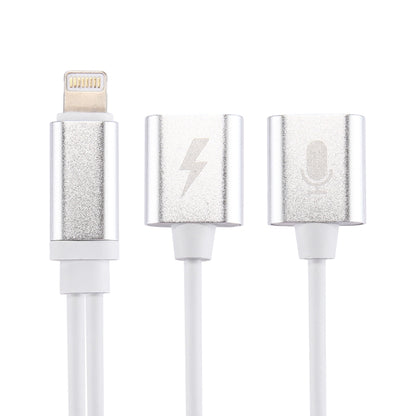 8 Pin Male to Female Charger + 8 Pin Female Audio Adapter, Support iOS 10.3.1 or Above Phones & Call Function by buy2fix