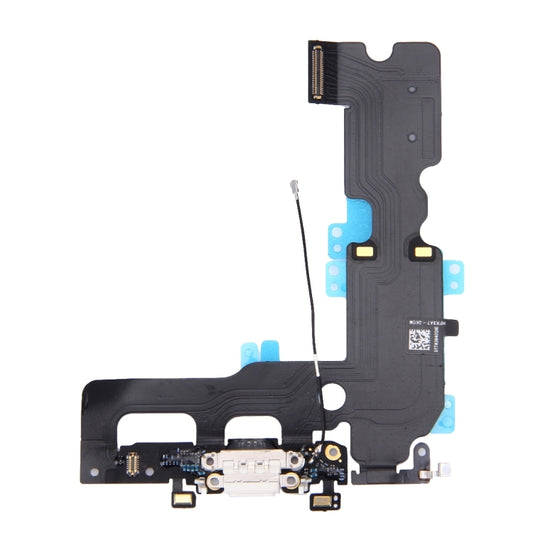 Charging Port Flex Cable for iPhone 7 Plus (White) - iPhone 7 Plus Parts by buy2fix | Online Shopping UK | buy2fix