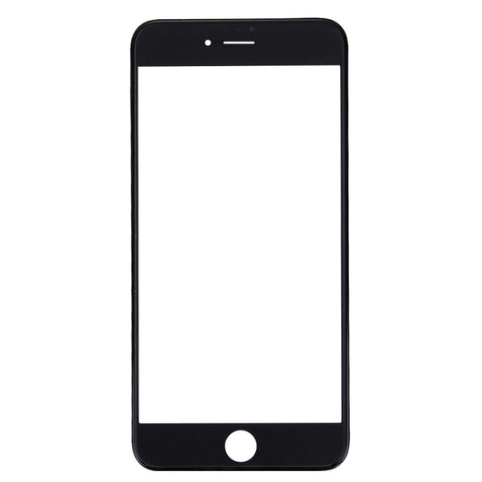 Front Screen Outer Glass Lens with Front LCD Screen Bezel Frame & OCA Optically Clear Adhesive for iPhone 7 Plus(Black) - iPhone 7 Plus Parts by buy2fix | Online Shopping UK | buy2fix