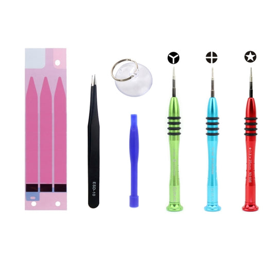 JIAFA JF-8163 7-in-1-Akku-Reparaturwerkzeug-Set für iPhone 7 Plus