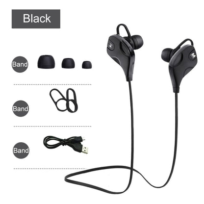 M8 Wireless Bluetooth Stereo Earphone with Wire Control + Mic, Wind Tunnel WT200 Program, Support Handfree Call, For iPhone, Galaxy, Sony, HTC, Google, Huawei, Xiaomi, Lenovo and other Smartphones(Black) - Bluetooth Earphone by buy2fix | Online Shopping UK | buy2fix