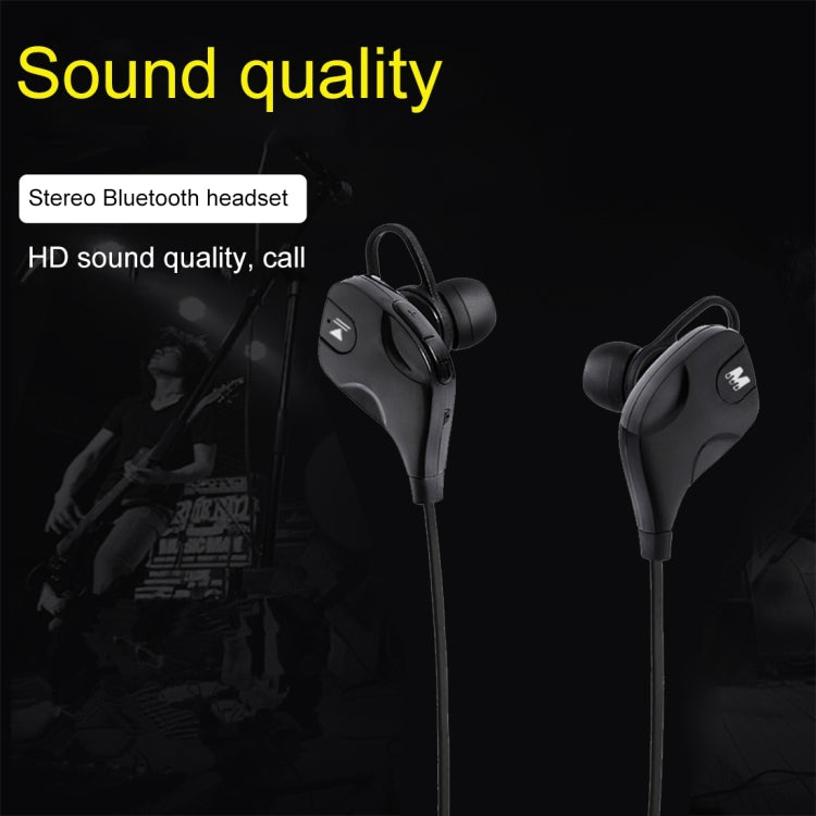 M8 Wireless Bluetooth Stereo Earphone with Wire Control + Mic, Wind Tunnel WT200 Program, Support Handfree Call, For iPhone, Galaxy, Sony, HTC, Google, Huawei, Xiaomi, Lenovo and other Smartphones(Black) - Bluetooth Earphone by buy2fix | Online Shopping UK | buy2fix