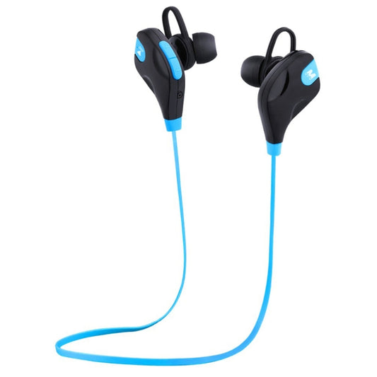 M8 Wireless Bluetooth Stereo Earphone with Wire Control + Mic, Wind Tunnel WT200 Program, Support Handfree Call, For iPhone, Galaxy, Sony, HTC, Google, Huawei, Xiaomi, Lenovo and other Smartphones(Blue) - Bluetooth Earphone by buy2fix | Online Shopping UK | buy2fix