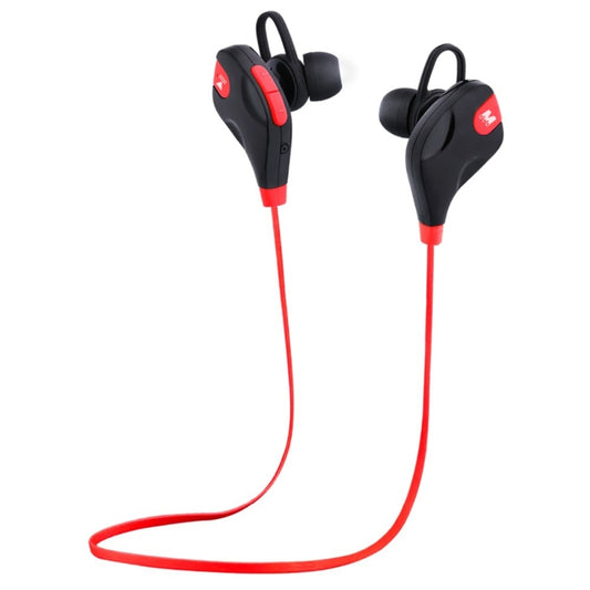 M8 Wireless Bluetooth Stereo Earphone with Wire Control + Mic, Wind Tunnel WT200 Program, Support Handfree Call, For iPhone, Galaxy, Sony, HTC, Google, Huawei, Xiaomi, Lenovo and other Smartphones(Red) - Bluetooth Earphone by buy2fix | Online Shopping UK | buy2fix