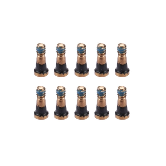 10 PCS for iPhone 7 & 7 Plus Charging Port Screws(Gold) - iPhone 7 Plus Parts by buy2fix | Online Shopping UK | buy2fix