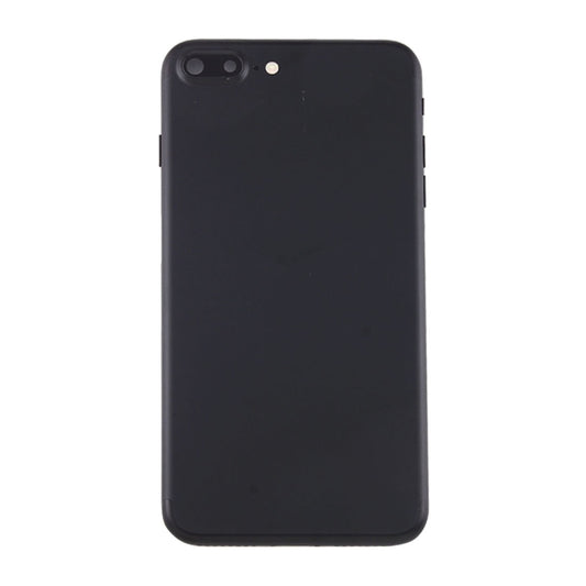 for iPhone 7 Plus Battery Back Cover Assembly with Card Tray(Black) - iPhone 7 Plus Parts by buy2fix | Online Shopping UK | buy2fix