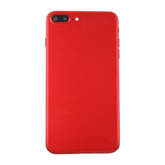 for iPhone 7 Plus Battery Back Cover Assembly with Card Tray(Red) - iPhone 7 Plus Parts by buy2fix | Online Shopping UK | buy2fix