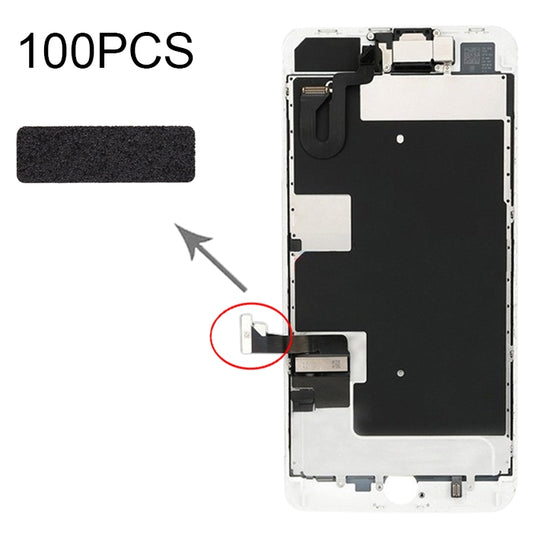 100 PCS Touch Flex Cable Cotton Pads for iPhone 8 - iPhone 8 Parts by buy2fix | Online Shopping UK | buy2fix