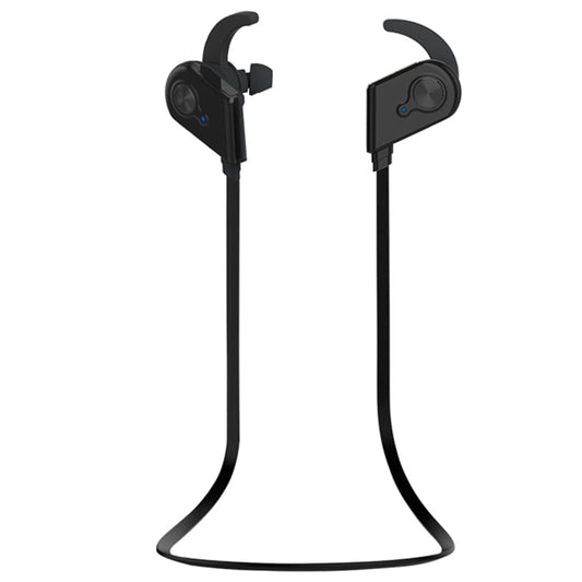 S20 Magnetic Switch Sweatproof Motion Wireless Bluetooth In-Ear Headset with Indicator Light  & Mic, Distance: 10m, For iPad, Laptop, iPhone, Samsung, HTC, Huawei, Xiaomi, and Other Smart Phones(Black) - Bluetooth Earphone by buy2fix | Online Shopping UK | buy2fix